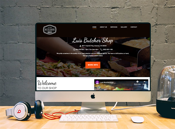 Luis Butcher Shop website www.LuisButcherShop.com